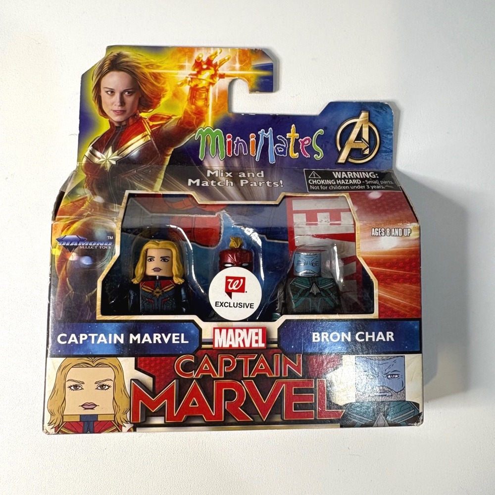 Marvel Minimates Captain Marvel Bron Char Diamond Select Toys